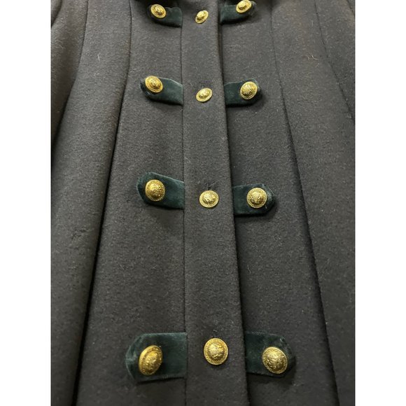 Vintage Girls Military Coat Tailored by Rothschild - Picture 6 of 9